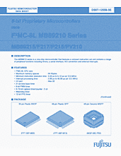 DataSheet MB89P217 pdf
