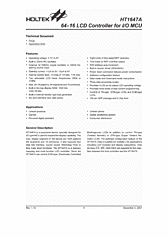 DataSheet HT1647A pdf