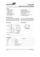 DataSheet HT24LC64 pdf
