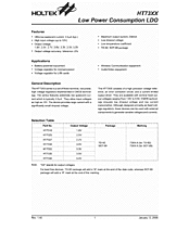DataSheet HT7327 pdf