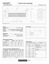 DataSheet HDG1602P-1 pdf