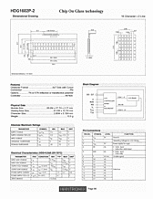 DataSheet HDG1602P-2 pdf
