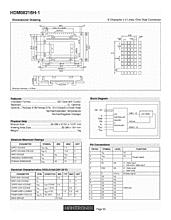 DataSheet HDM08216H-1 pdf