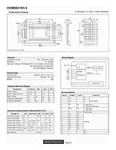 DataSheet HDM08216H-3 pdf