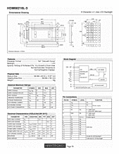 DataSheet HDM08216L-3 pdf