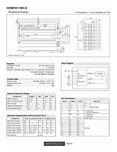 DataSheet HDM16116H-2 pdf