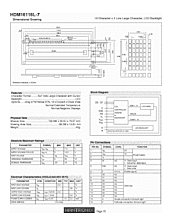 DataSheet HDM16116L-7 pdf