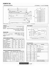 DataSheet HDM16116L pdf