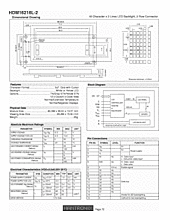 DataSheet HDM16216L-2 pdf