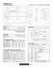 DataSheet HDM20216L-L pdf