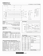 DataSheet HDM24216L-2 pdf