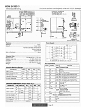 DataSheet HDM2432C-3 pdf