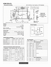 DataSheet HDM3224-CL pdf
