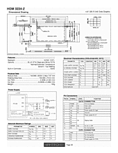 DataSheet HDM3224-Z pdf
