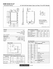 DataSheet HDM3224C-S-LP pdf