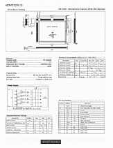 DataSheet HDM3224L-G pdf