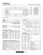 DataSheet HDM40416L-4 pdf