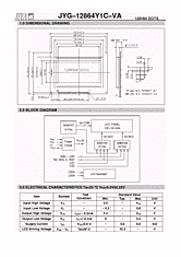 DataSheet JYG-12864Y1C-VA pdf