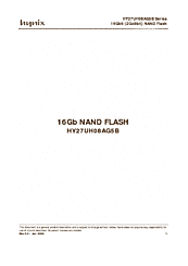 DataSheet HY27UH08AG5B pdf