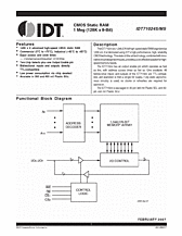 DataSheet IDT71024S pdf