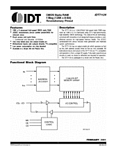 DataSheet IDT71124 pdf