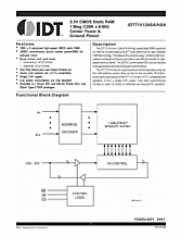 DataSheet IDT71V124SA pdf