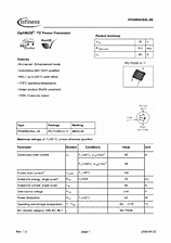 DataSheet IPD40N03S4L-08 pdf
