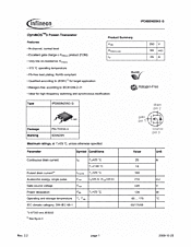 DataSheet IPD600N25N3-G pdf