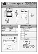DataSheet ITM-9654F pdf