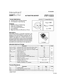 DataSheet IRF1503 pdf