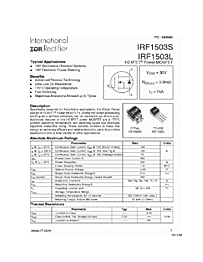 DataSheet IRF1503L pdf