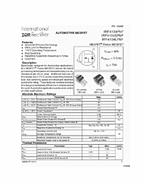 DataSheet IRF4104 pdf