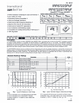 DataSheet IRF6722STR1PBF pdf