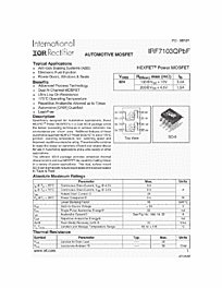 DataSheet IRF7103Q pdf