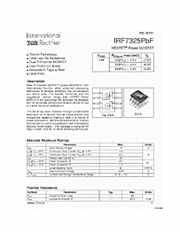 DataSheet IRF7325 pdf