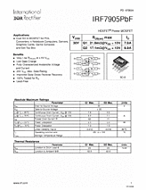 DataSheet IRF7905PBF pdf