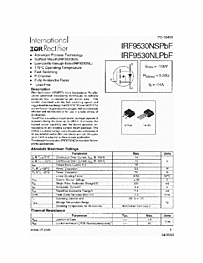 DataSheet IRF9530NL pdf