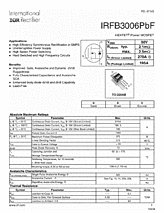 DataSheet IRFB3006PbF pdf