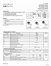 DataSheet IRFB3307 pdf