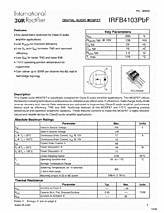 DataSheet IRFB4103 pdf