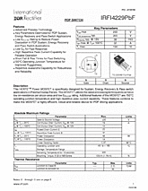 DataSheet IRFI4229PBF pdf