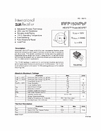 DataSheet IRFP150V pdf