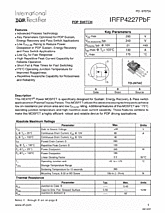 DataSheet IRFP4227PBF pdf