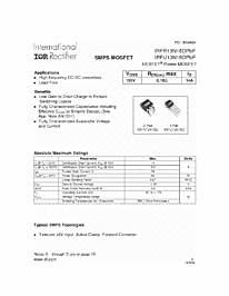 DataSheet IRFU13N15D pdf