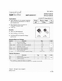 DataSheet IRFU3708 pdf