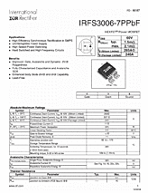 DataSheet IRFS3006-7PPbF pdf