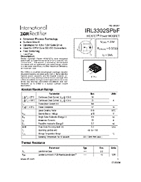 DataSheet IRL3302S pdf