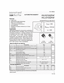 DataSheet IRLR3705Z pdf