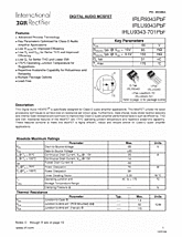 DataSheet IRLR9343 pdf