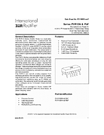 DataSheet PVR1301N pdf